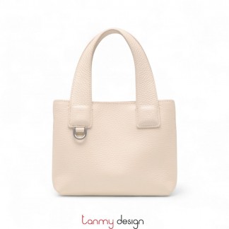 White mini tote
